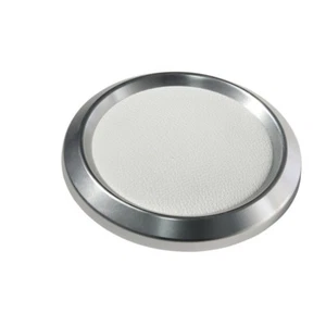 ZCN Billet Aluminum Marine Boat Steering Wheel White Center Cap Satin - Picture 1 of 9