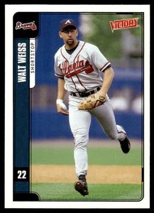 2001 Upper Deck Victory Walt Weiss Atlanta Braves #288 - Picture 1 of 2