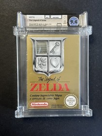 Videojuego NES Nintendo The Legend Of Zelda 1987 WATA 9,4 NS