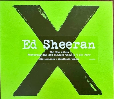 Ed Sheeran - X - 2013 slipcase CD with extra tracks - Exc Cond/ free post - image 1 of 3