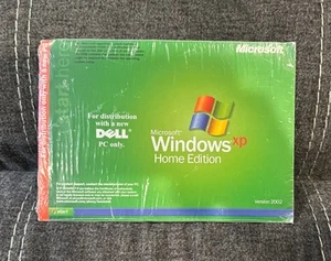 Microsoft Windows XP Home Edition 2002 Brand New Factory Sealed w/ Serial Code - Picture 1 of 2