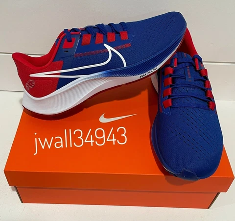 NEW Buffalo Bills Nike NFL Air Zoom Pegasus 38 Men's Running Shoe Sneaker Cover