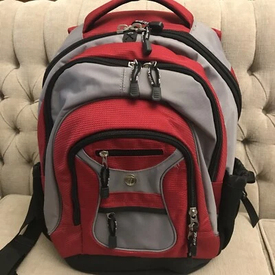 Targus Backpack Laptop Travel New Red/Black 16” - Image 1 of 4