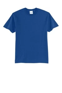 Port & Company Youth Cotton/Poly Core Blend 50/50 T-Shirt PC55Y - Picture 1 of 22