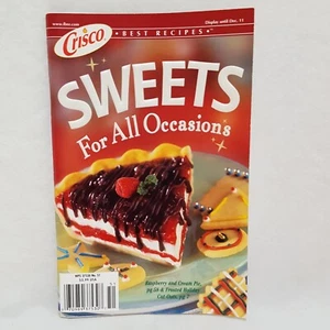 Crisco Sweets Occasions Raspberry Cream Pie Holiday 2001 Recipes Cookbook - Picture 1 of 9