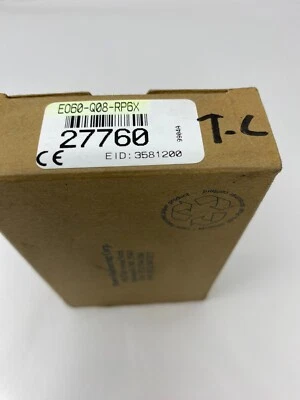 Banner Engineering E060-Q08-RP6X 27760 Phototelectric Sensor 10-30VDC NPN - Image 1 of 4