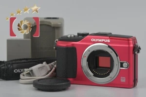 "Shutter count 5,822" Olympus PEN Lite E-PL2 Red 12.3 MP Digital Camera - Picture 1 of 14