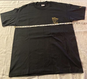 Vintage 90s Bad Boy Club House Of Pain T-Shirt Mens XL Black Double Sided NOS - Picture 1 of 11