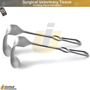 Instrumentos retráctiles grandes retractor de tejido para heridas veterinarias quirúrgicas FRITSCH - Imagen 1 de 4