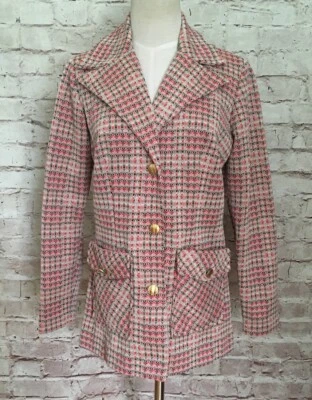 Vintage 60s 70s Blazer Womens Size 8 (Chest 36) Paul Norton - Image 1 of 4