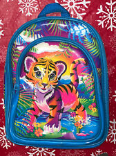 Lisa Frank Vintage Packpack Lunch Bag Forrest the Tiger