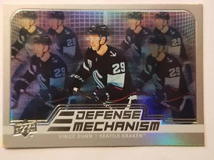 2022-23 Upper Deck #DM-29 Vince Dunn - Seattle Kraken DEFENSE MECHANISM INSERT - Picture 1 of 2