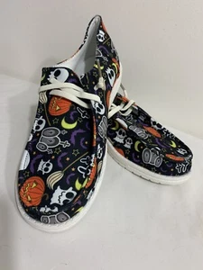 Halloween Light Weight Womens Sneakers Slip On Size 9 Eur 40 - Picture 1 of 6
