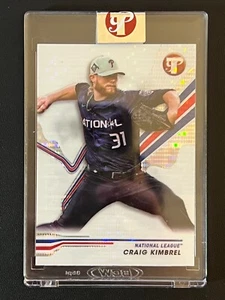 2024 Topps Pristine Craig Kimbrel Encased Pristine Refractor Phillies All Star - Bild 1 von 2