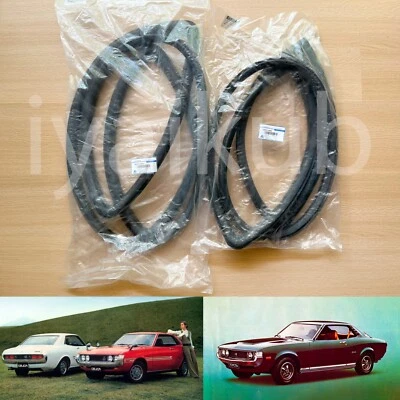 71-77 for Toyota Celica TA22 Coupe weatherstrip seal front rear windshield - Image 1 of 4