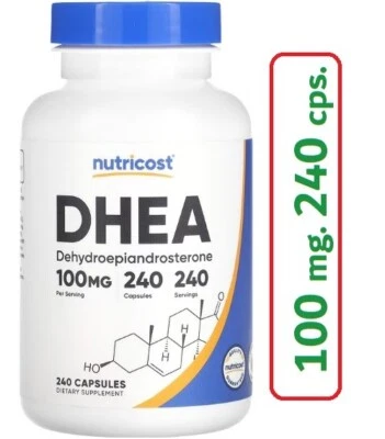 DHE A-100 mg 240 cáps Nutricost BIENESTAR EN GENERAL ANTIEDAD Envío GRATIS 24h