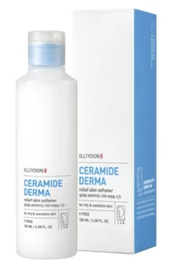 Illiyoon Ceramide Derma Relief Skin Softener 180ml Moisturizing Korean Cosmetic - Picture 1 of 9
