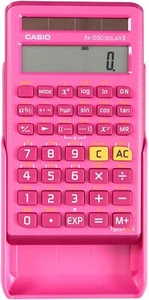 Casio FX-260Solar II Calcolatrice scientifica rosa-nuova - Foto 1 di 1