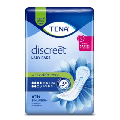 TENA Lady Discreet Extra Plus Inkontinenzeinlagen für Frauen 16 St. / 6 x 16 St. - Bild 1 von 4