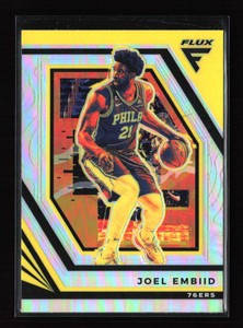 2022 Panini Flux Silver  #17  Joel Embiid  Philadelphia 76ers