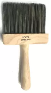 Focol Dusting Brush Grey Bristle Dust Brush BRITISH MADE Incl Vat - Picture 1 of 2
