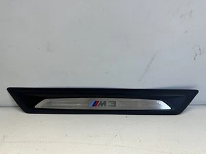 2015 - 2018 BMW M3 F80 Front Door Entrance Sill Scuff Plate Moulding Oem - Picture 1 of 9