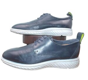 Ecco ST.1 Hybrid Midnight Blue Mens Sz 5/39 Comfort Leather Casual Shoes