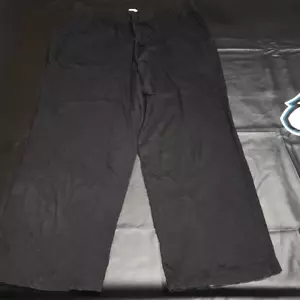 Urban Outfitters Womens Black Wide Leg Crop Pants XL - Picture 1 of 5