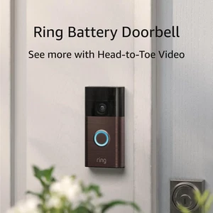Battery Doorbell, Head-To-Toe Video, Live View with Two-Way Talk, and Motion Det - Picture 1 of 11