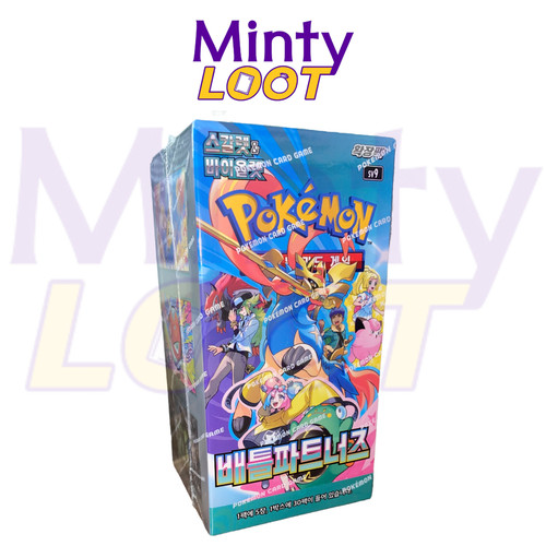 korean battle partners booster box Scarlet & Violet main image 0
