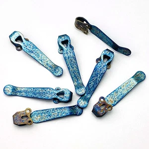 Clip de bolsillo de titanio clip trasero para banco/emerson clip de titanio de transporte profundo - Imagen 1 de 4