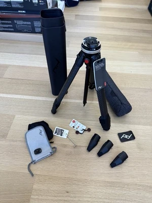  Limited Edition Peak Design X Leica Carbon Fiber Travel Tripod - Image 1 of 2