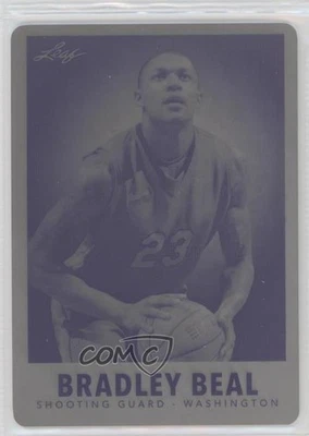 Placa de impresión de hojas de metal 2012-13 negra 1/1 Bradley Beal #2 Rookie RC 17a5 Foto 1 de 3