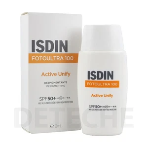 ISDIN FotoUltra 100 ACTIVE UNIFY Sunscreen SPF50+ Fusion Fluid [ 50ml ] - Picture 1 of 1