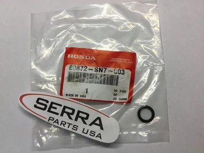 Подлинное уплотнительное кольцо для разгрузочного шланга Honda 80872-SN7-003 - Изображение 1 из 3