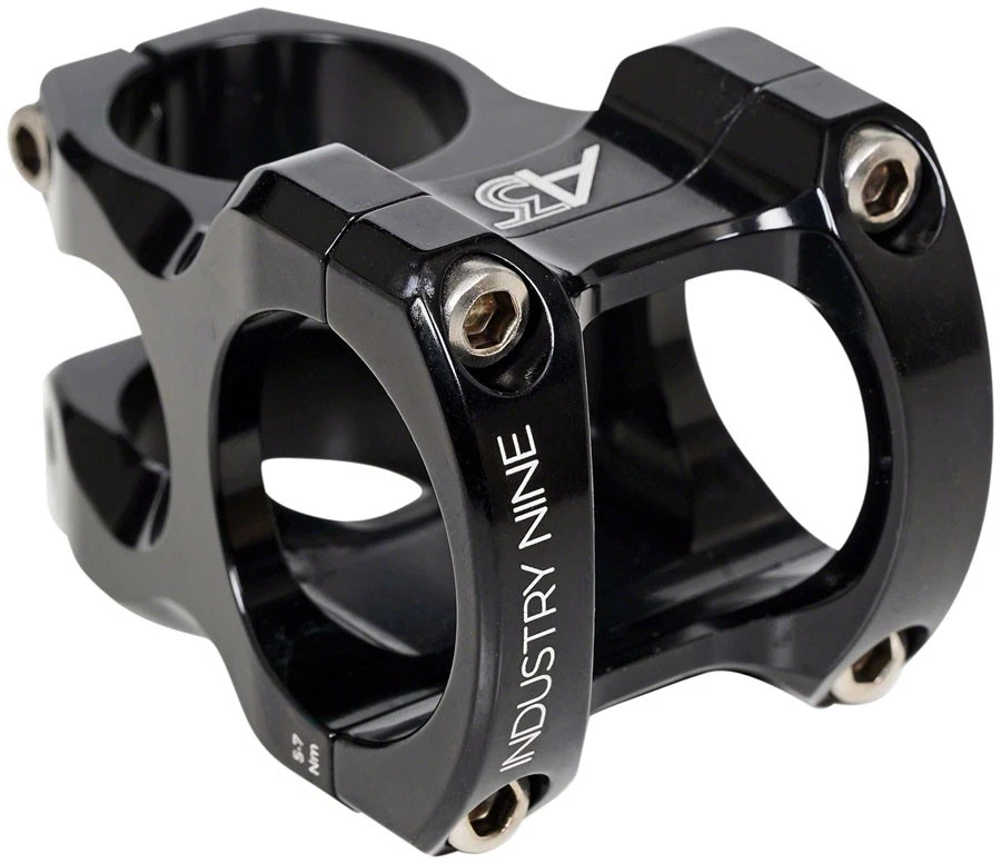 Industry Nine A-Series 35mm Aluminum MTB Stem 32mm Length, 9 Angle, Black - Image 1 of 1