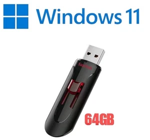 Windows 11 Bootable drive; Pro Plug and Play 64GB USB2.0 - Picture 1 of 1
