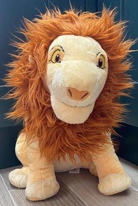 Disney Store The Lion King Large Adult Mufasa Simba Stuffed Plush 18" WITH TAG! - Picture 1 of 11