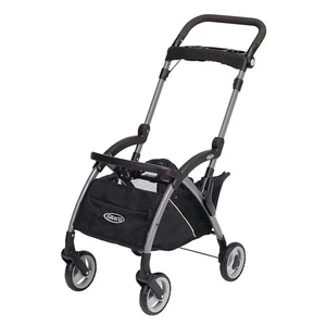 Snugrider Elite Infant Car Seat Frame and Baby Stroller, Black, 15.77 lb. - Picture 1 of 4