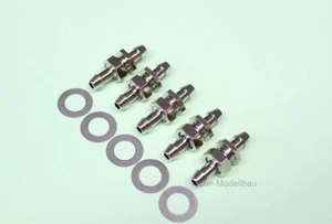 Conexión de manguera, boquilla doble, boquilla de depósito, grande, ¡interior 3,0 mm! - Imagen 1 de 1