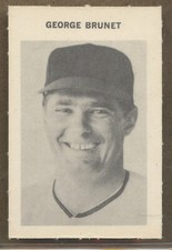 1969 Milton Bradley George Brunet California Angels