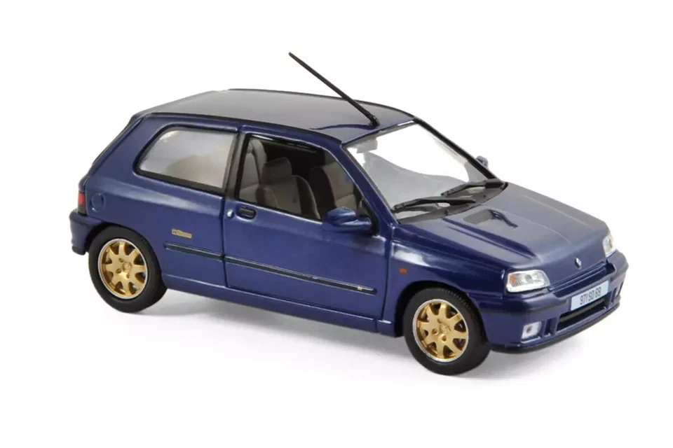 Norev 517521 Renault Clio Williams dunkelblau metallic Maßstab 1:43 Modellauto - Bild 1 von 1