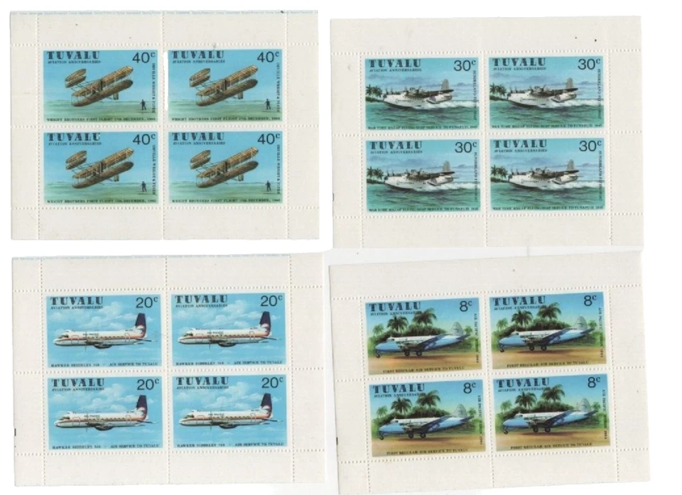 Estampillas de Tuvalu, Scott 142-145 MNH 19/03/2025 Foto 1 de 1