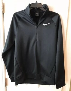 Nike Men's Dri-Fit Black Pullover Size M - Picture 1 of 7