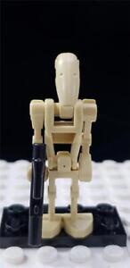 LEGO Battle Droid Minifigure sw0001c 1 Straight Arm Short Blaster Star Wars