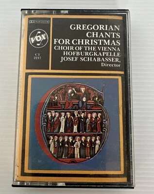 Gregorian Chants for Christmas J. Schabasser (Cassette) - Image 1 of 4