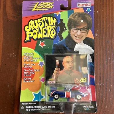 JOHNNY LIGHTNING HOLLYWOOD ON WHEELS AUSTIN POWERS SHAGUAR (NEW) - Image 1 of 4