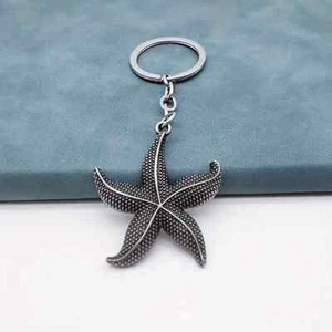 Starfish Marine Life Keychain - Picture 1 of 2
