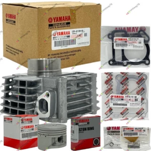 Genuine Yamaha TTR 110 TT-R 110 Complete Cylinder Block Kit Piston Gasket - Picture 1 of 9