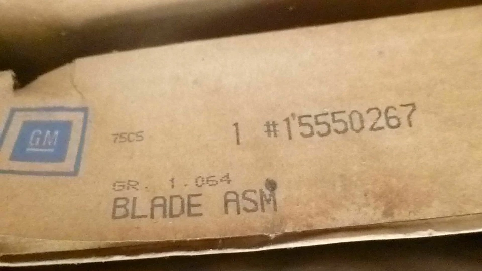 1987 1988 1989 90 91 1992 1993 1994 1995 1996 Chevy GMC Ventilador Blade 15550267 B-5 Foto 1 de 1